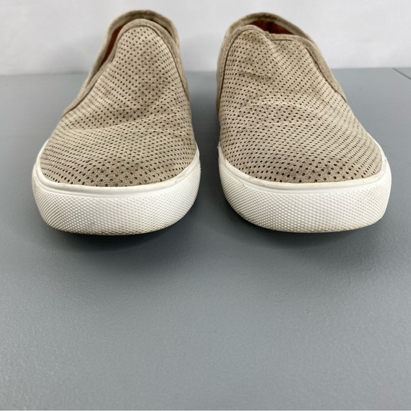 Steve Madden Zarayy suede tan slip on sneakers wms sz 8.5 - Picture 4 of 10